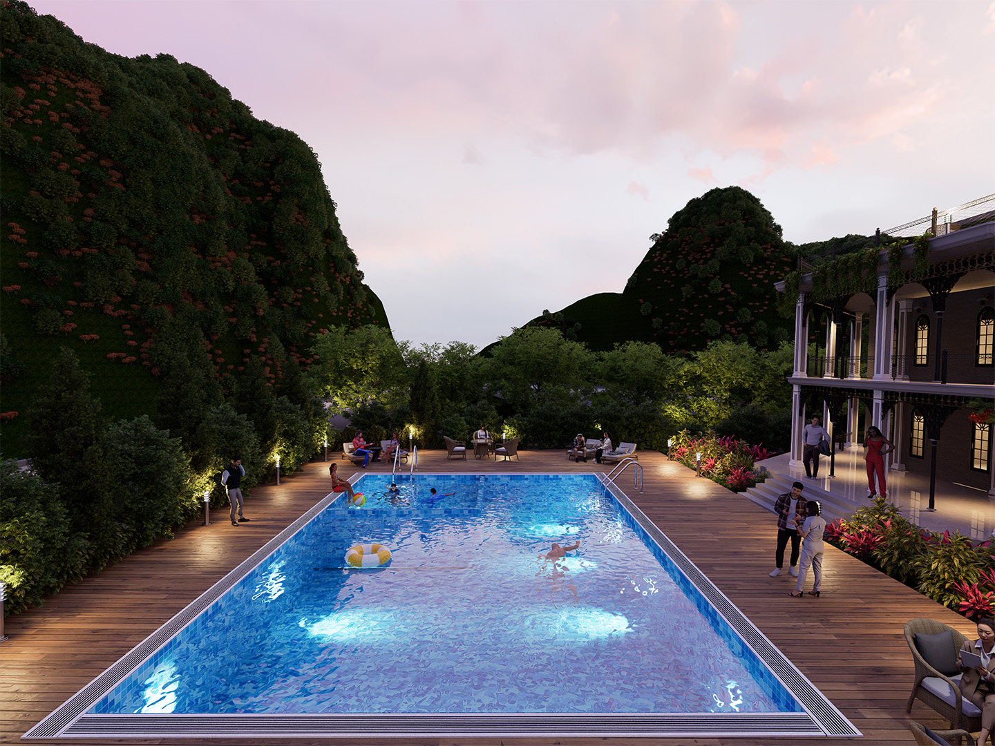pool nigh